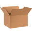 16" x 12" x 10" Corrugated Shipping Box – Kraft 32 ECT, Single Wall - (25/Bundle)