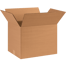 16" x 12" x 12" Corrugated Shipping Box – Kraft 32 ECT, Single Wall - (25/Bundle)