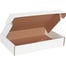 17 1/8 x 11 1/8 x 3" White Deluxe Literature Mailers