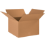 18" x 18" x 12" Corrugated Shipping Box – Kraft 32 ECT, Single Wall - (20/Bundle)