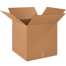18" x 18" x 18" Corrugated Shipping Box – Kraft 32 ECT, Single Wall - (20/Bundle)