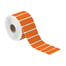 2 1/2 x 1" Orange Desktop Direct Thermal Label