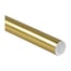 2 x 12" Gold Tubes with Caps