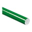 2 x 9" Green Tubes with Caps