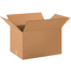 20" x 14" x 12" Corrugated Shipping Box – Kraft 32 ECT, Single Wall - (20/Bundle)