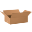 20" x 14" x 6" Corrugated Shipping Box – Kraft 32 ECT, Single Wall - (25/Bundle)