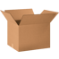20" x 16" x 14" Corrugated Shipping Box – Kraft 32 ECT, Single Wall - (25/Bundle)