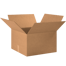 20" x 20" x 12" Corrugated Shipping Box – Kraft 32 ECT, Single Wall - (15/Bundle)