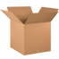 20" x 20" x 20" Corrugated Shipping Box – Kraft 32 ECT, Single Wall - (10/Bundle)