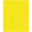 3 x 3" - 2 Mil Yellow Reclosable Poly Bags