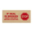 3" x 450' "Stop" Messaged Reinforced Water Activated Tape
