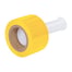 3" x 80 Gauge x 1000' Yellow Bundling Stretch Film