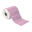 4 x 1 1/2" Pink Desktop Direct Thermal Label