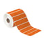 4 x 1" Orange Desktop Direct Thermal Label