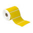 4 x 2" Yellow Desktop Direct Thermal Label