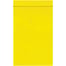 4 x 6" - 2 Mil Yellow Reclosable Poly Bags