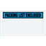 5 1/2 x 10" Blue "Packing List Enclosed" Envelopes