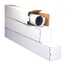 5 x 5 x 18" White Square Mailing Tubes
