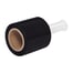 5" x 80 Gauge x 1000' Black Bundling Stretch Film