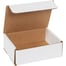 6 x 5 x 2" White Corrugated Mailers