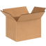6" x 4" x 4"  Corrugated Shipping Box – Kraft 32 ECT, Single Wall - (25/Bundle)